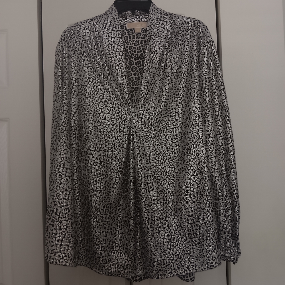 Leopard Print Blouse